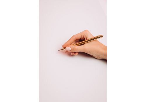 зображення 2 - Ручка Gift Trade "Chiori" золота (чорний колір)
