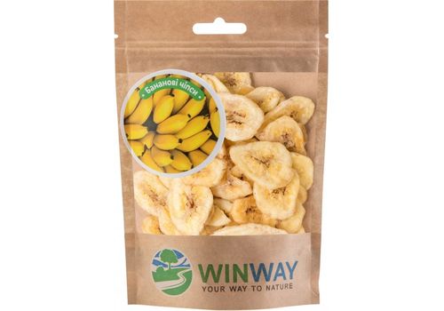 зображення 1 - Бананові чіпси сушені "WINWAY"