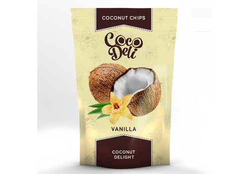 зображення 1 - Чіпси кокосові Cocodeli "Ваніль" 30 г