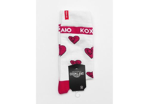 зображення 1 - Шкарпетки Driftwood Socks "Серце Кохаю тебе" білі