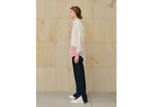 фото 3 - Мужская рубашка с вышивкой Буковина XL Vyshyta