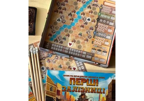 фото 7 - Настольная игра Перші Залізниці Lord of boards
