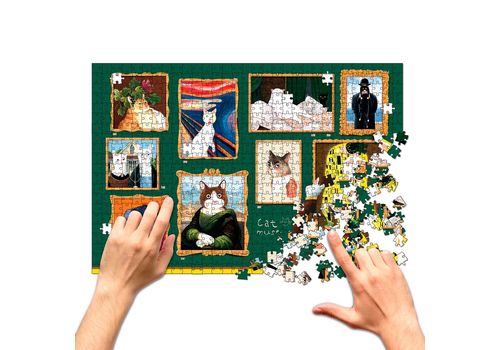 зображення 4 - Пазли "Котячий музей" 1000 елементів ORNER