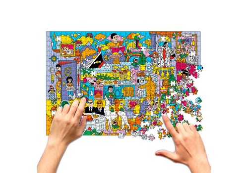 фото 4 - Пазлы "Серия 90-е. Сериалы и фильмы" 1000 элементов ORNER