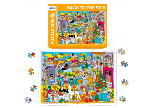 фото 5 - Пазлы "Серия 90-е. Сериалы и фильмы" 1000 элементов ORNER