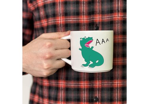 фото 4 - Чашка D100 "Динозавр ААА" ORNER