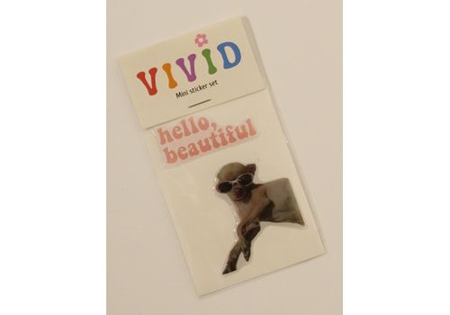 зображення 1 - Стікерпак mini собака vivid