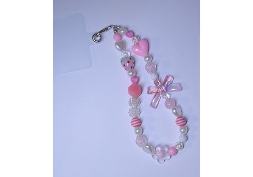 фото 1 - Браслет к телефону клубничка vivid