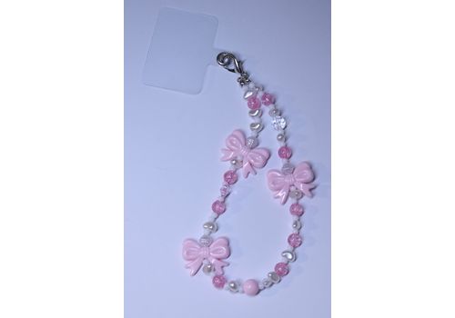 зображення 1 - Браслет до телефону рожеві бантики vivid