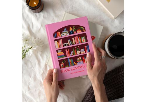 фото 12 - Дневник читательский "Book lovers club" розовый ORNER
