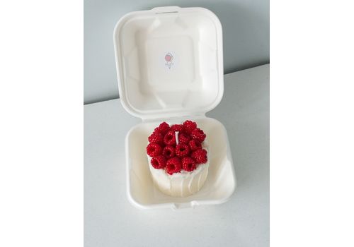 зображення 5 - Бенто свічка з малиною Gelato.candle