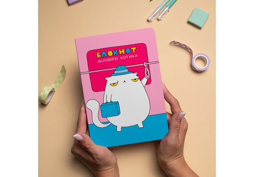 фото 8 - Блокнот "Деловой котик" ORNER