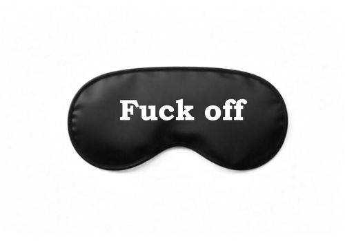 фото 1 - Маска для сна "Отстаньте от меня" Fuddy-Duddy