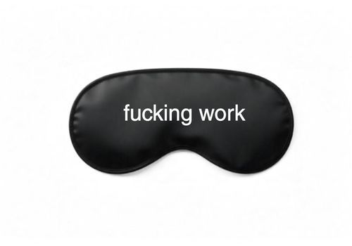 зображення 1 - Маска для сну "Довбана робота" Fuddy-Duddy