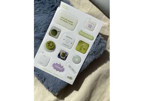 зображення 1 - Об'ємні наліпки Matcha Hod.brand