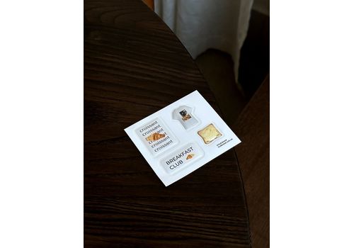 фото 1 - Обьемные наклейки  Mini Breadlover Hod.brand