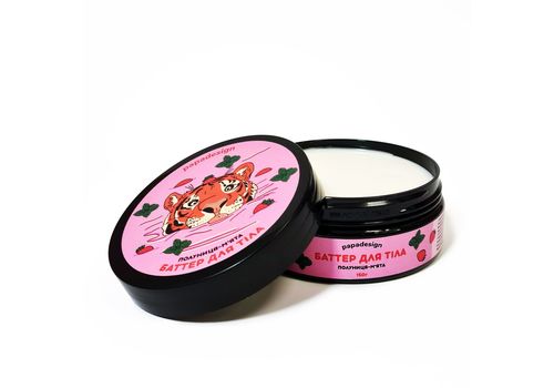 фото 2 - Баттер для тела "Полуниця + мята" 150 г. Papadesign