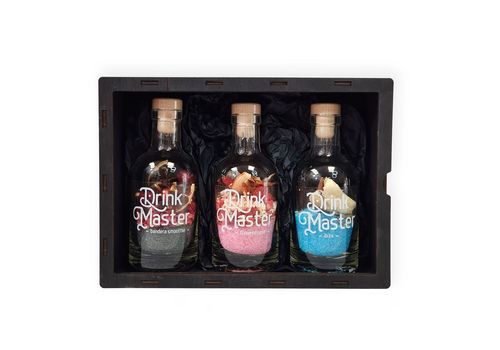 фото 1 - Набор коктейлей Drink Master black (3 шт.)