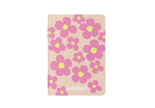 фото 1 - Блокнот Цветочный розовый ORNER