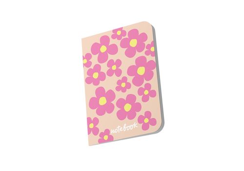фото 5 - Блокнот Цветочный розовый ORNER