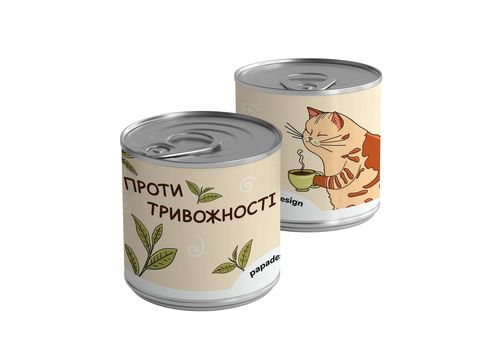 зображення 1 - Консерва-чай "Проти тривожності" 325 мл. Papadesign