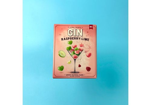 зображення 1 - Желейки серця джин-малина-лайм Viddushi