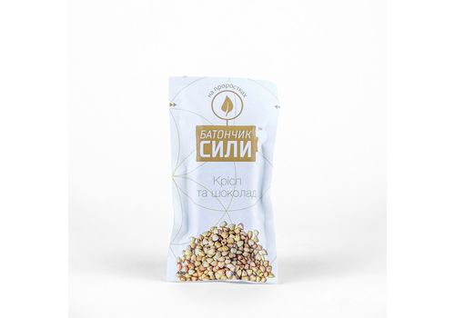 зображення 1 - Батончик Сили - Крісп та шоколад, 40г Ineo Products