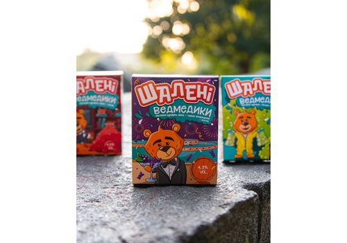 фото 2 - Конфеты желейные "Шалені ведмедики" вкус виски-чорная смородина-м'ята