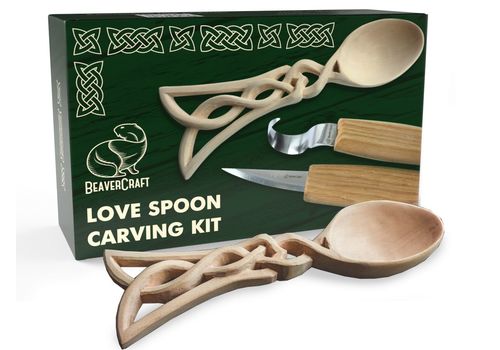 зображення 3 - Набір для вирізання кельтської ложки для початківців дорослих, підлітків і дітей BeaverCraft