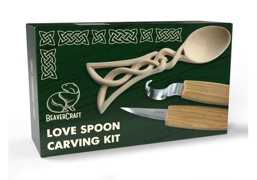 зображення 4 - Набір для вирізання кельтської ложки для початківців дорослих, підлітків і дітей BeaverCraft