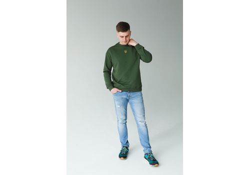 фото 1 - Свитшот хаки Тризуб XL Viddushi