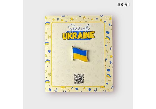 фото 1 - Значок Прапорець UA mini CANDYS.UA