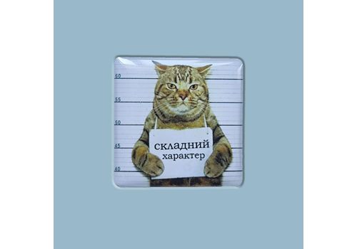 зображення 1 - Стікер "Складний характер" Censored