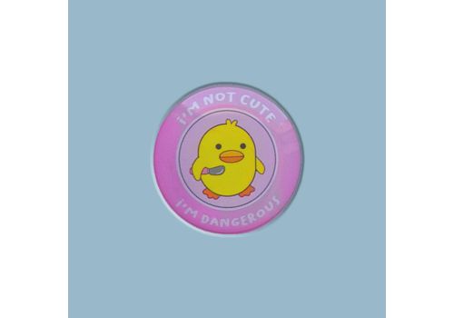 зображення 1 - Стікер "Im nоt cute" Censored