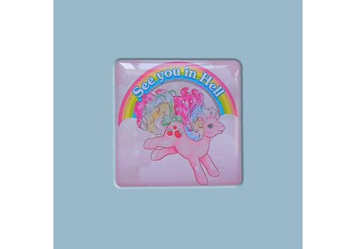 зображення 1 - Стікер "See you in hell" Censored