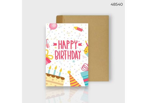 фото 1 - Открытка "Happy color" Candys.ua