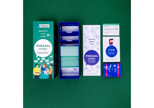 фото 2 - Карточки Phrasal Verbs English Student