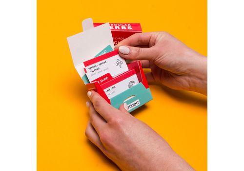 зображення 3 - Картки English Student "Irregular Verbs" українською