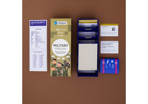 фото 2 - Карточки для изучения - Military English Student