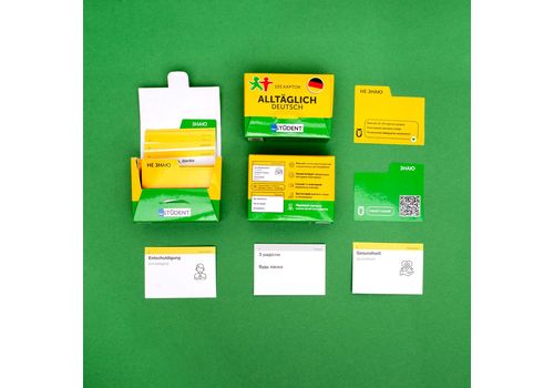 фото 2 - Карточки немецких слов English Student  Alltaglich Deutsch 105 карточек