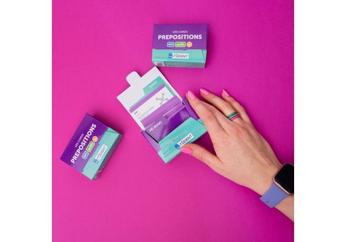 фото 4 - Карточки английских слов English Student  Prepositions 105 карточек