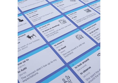 зображення 4 - Картки для вивчення англійської мови English Student - Phrasal Verbs B1 (500 карток)