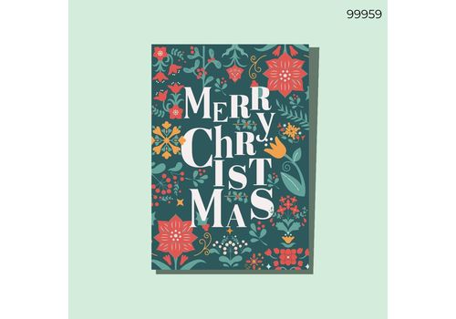 фото 1 - Откритка Merry Christmas. Вертикальная CANDYS.UA