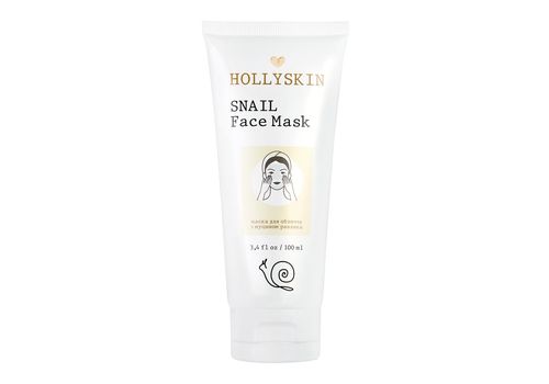 фото 1 - Маска для лица HOLLYSKIN Snail Face Mask
