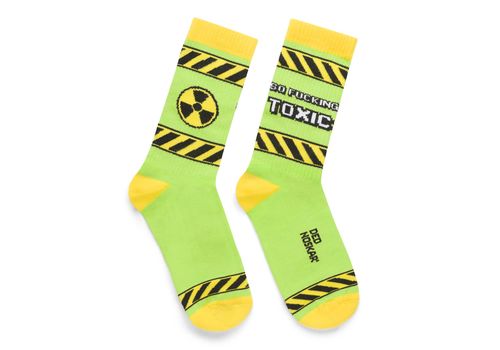 зображення 1 - Шкарпетки Ded Noskar' "Toxic" салатові