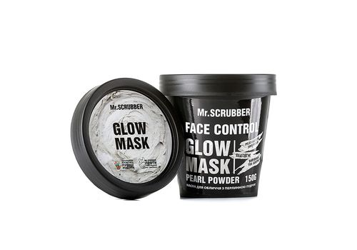 фото 1 - Маска для лица с жемчужной пудрой Face Control Glow Mask