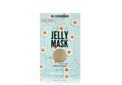 зображення 1 - Гелева маска для обличчя Jelly Mask з гідролатом ромашки