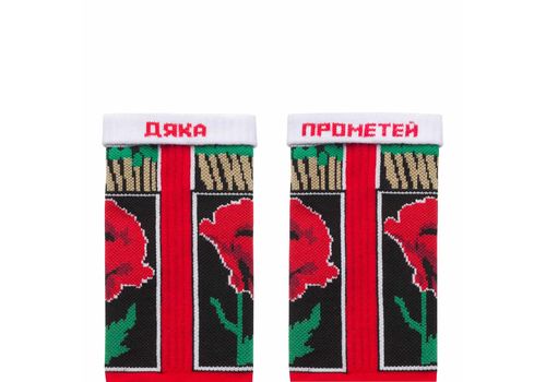 зображення 2 - Шкарпетки Ded Noskar' "Сірники" червоні