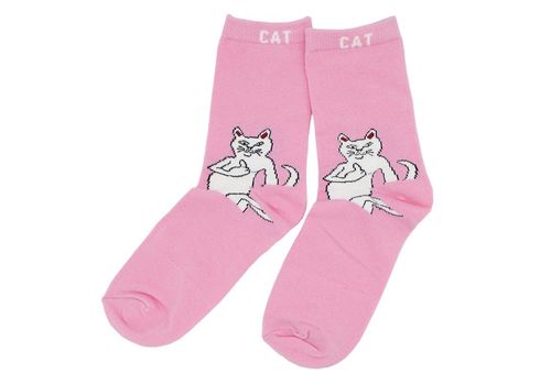 зображення 1 - Шкарпетки Urbanist  Cat (розовые)