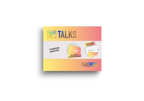 фото 3 - Игра-разговор Gift Trade "DREAM&ampDO TALKS Friends edition" настольная
